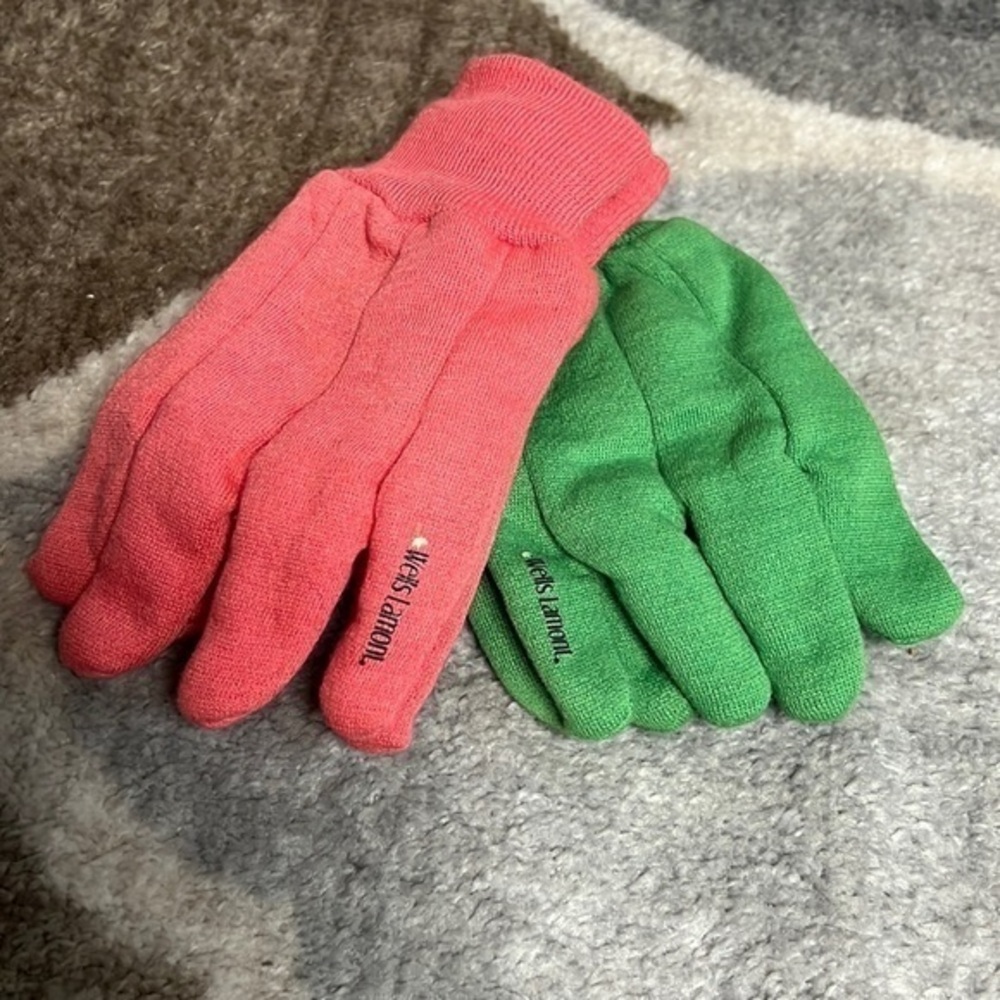Wells Lamont Green & Pink Glove Set